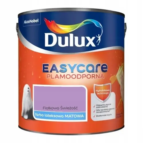 Dulux EasyCare farba lateksowa ścienna Fiołkowa Świeżość mat 2,5L Najlepsza cena