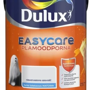 Dulux EasyCare farba lateksowa ścienna Niewzruszona Szarość mat 5L Bezpieczne zakupy