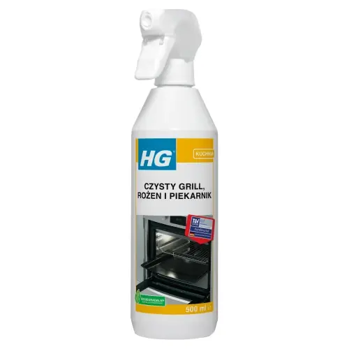 HG Czysty Grill profesjonalny płyn do czyszczenia grilla i piekarnika 500ml Darmowa dostawa