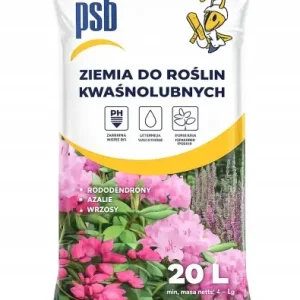 Ziemia do roślin kwaśnolubnych rododendrony azalie wrzosy borówki 20l Zamów dziś