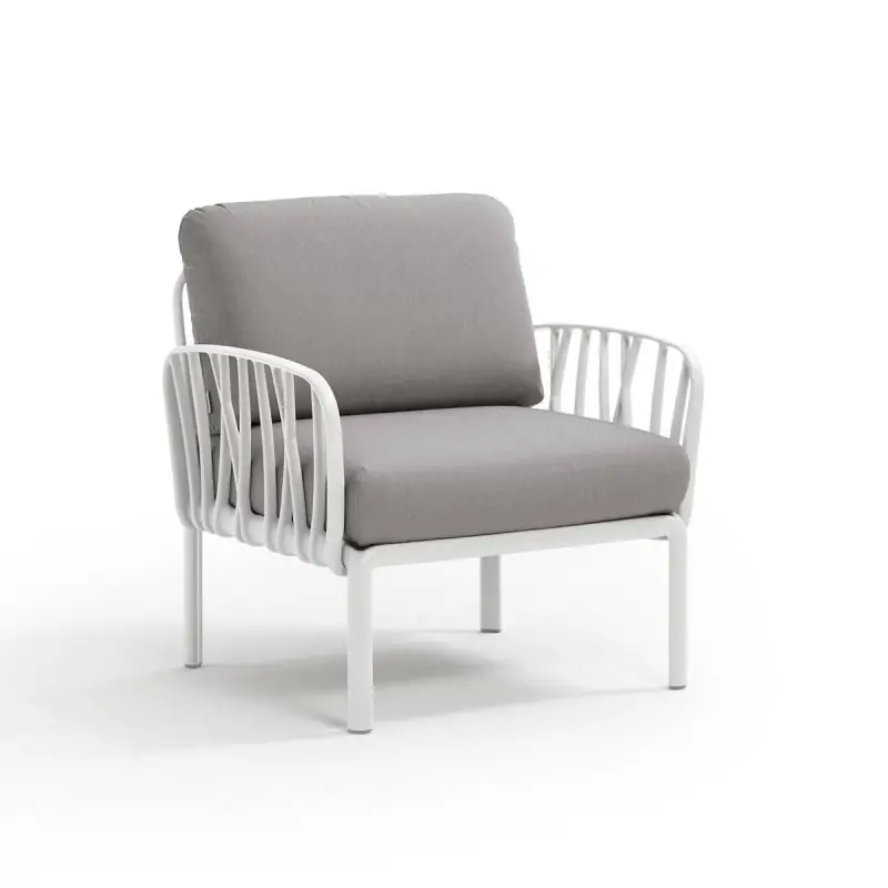 Nardi Sofa Komodo Poltrona Bianco-Grigio Sprawdź teraz