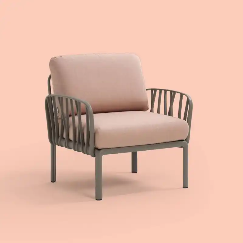 Hit sprzedaży Nardi Sofa Komodo Poltrona Brąz-Canvas