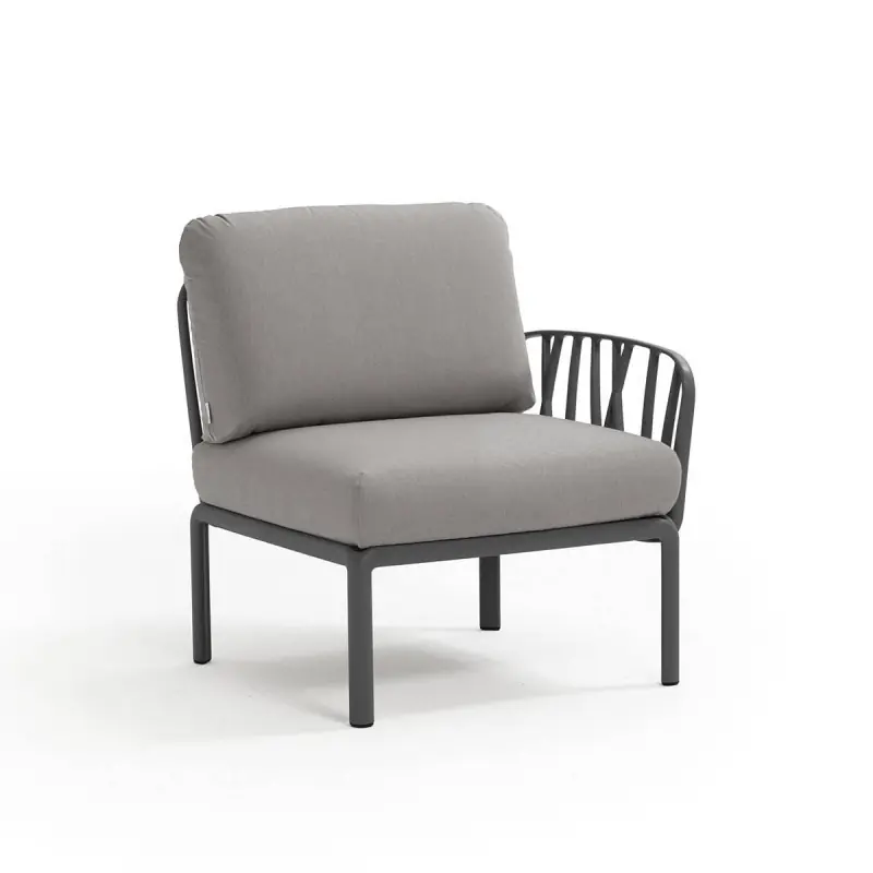 Dostępne od ręki Nardi Sofa Komodo E. Terminale Antracyt-Grigio