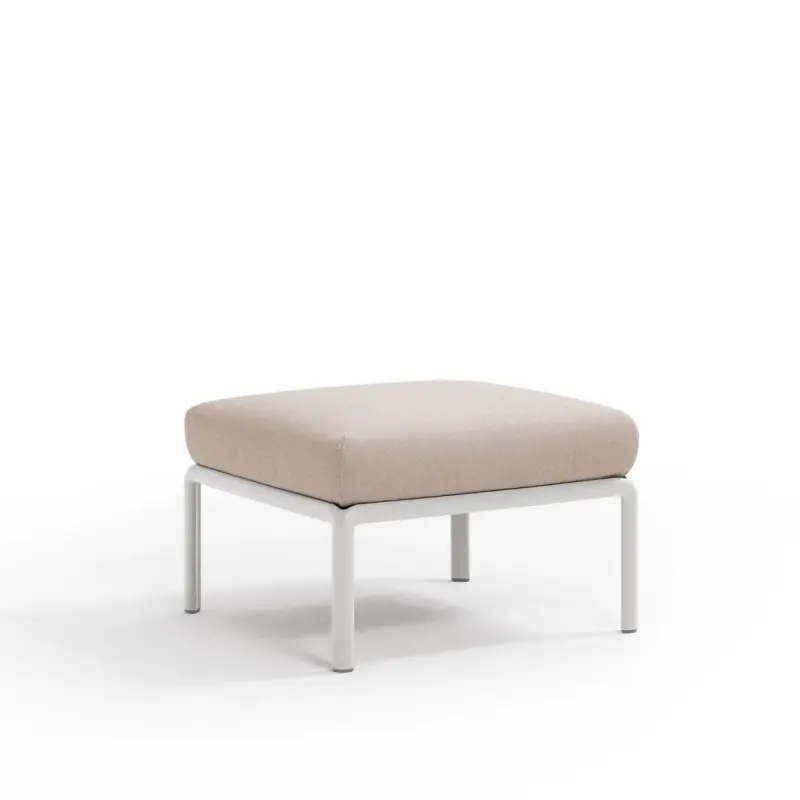 Promocja Nardi Sofa Komodo Pouf Bianco-Canvas