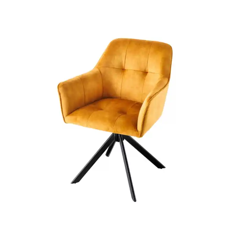 Oferta limitowana Krzesło obrotowe Industrial żółte - Invicta