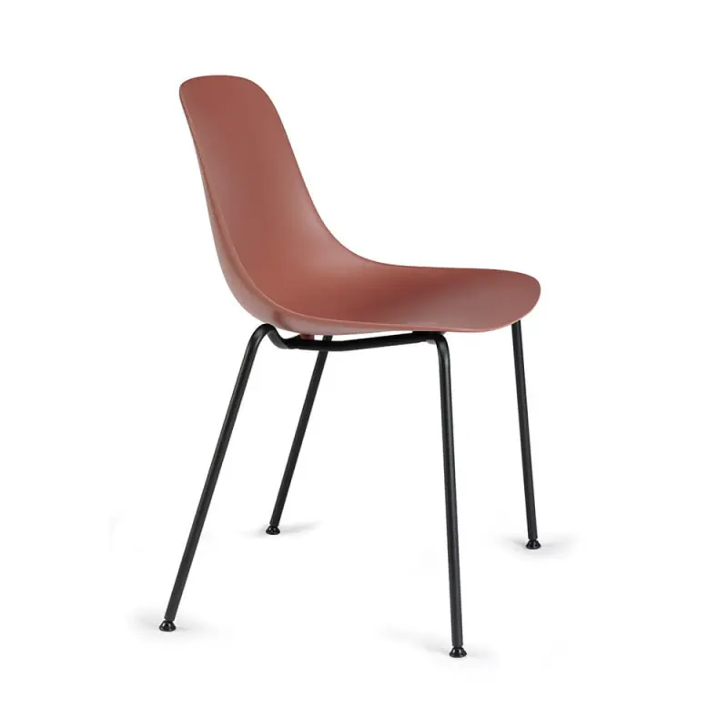 Darmowa dostawa Krzesło Pure Loop Mono, marsala siedzisko, rama do wyboru - Infiniti Design
