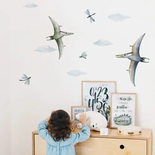 Zniżka Naklejka Dinozaury DK400