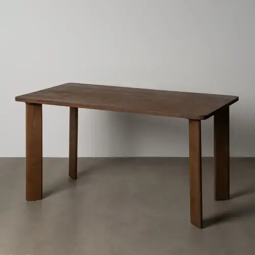 Ograniczona ilość Stół brązowe drewno mango 145 X 80 X 75 CM | Ixia