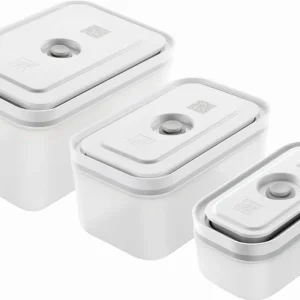 Nowość Zwilling Fresh & Save - Zestaw 3 plastikowych pojemników prostokątnych
