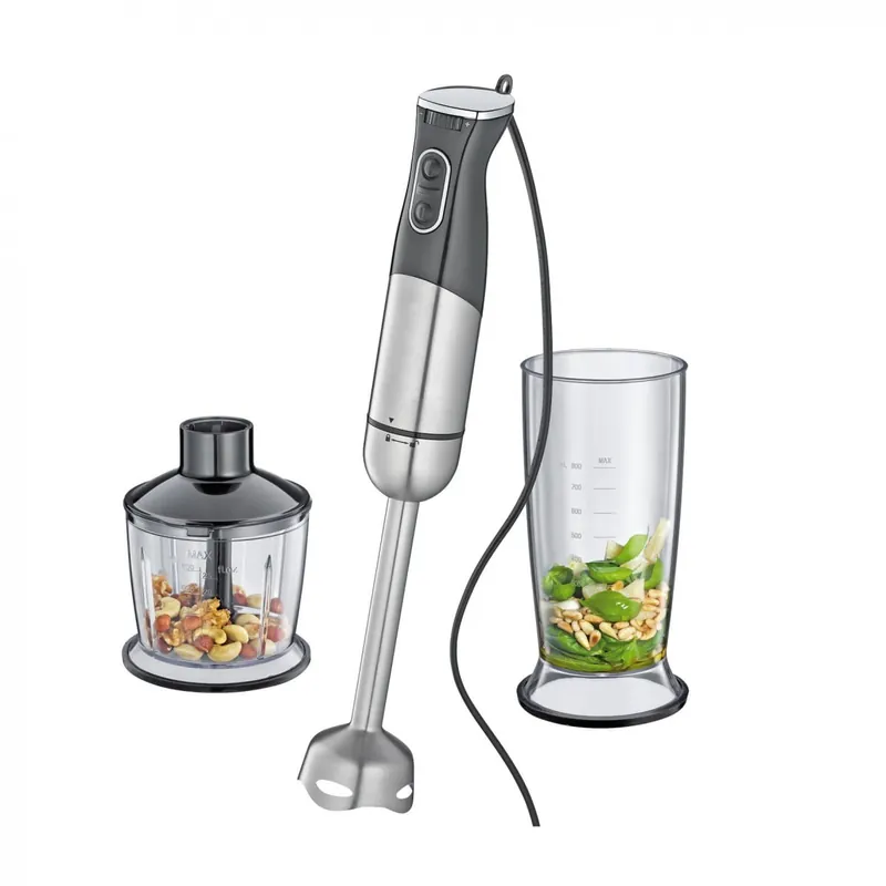 Hit sprzedaży Küchenprofi blender ręczny z dwoma kielichami, 2 x 0,8 l