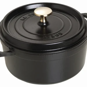Staub La Cocotte - garnek żeliwny okrągły 1.7 l, czarny Zamów dziś