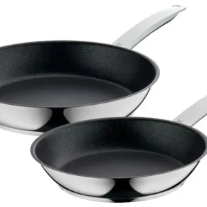 Darmowy zwrot WMF PermaDur Advance zestaw patelni 28 i 24cm