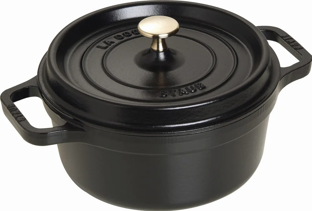 Oferta Staub La Cocotte - garnek żeliwny okrągły 2.6 l, czarny