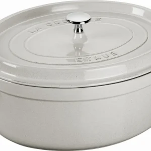 Staub La Cocotte - Garnek/Brytfanna żeliwna owalna 4.2 l,truflowy Oferta limitowana