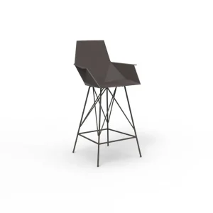 Oferta limitowana Hoker Faz antracytowy połysk z podłokietnikami h102 VONDOM