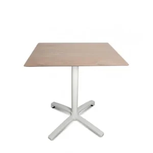 Stół Drop 70x70 White-Natural Oak Resol Wysoka jakość