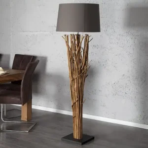 Lampa podłogowa Spanja 175 cm brązowe Darmowa dostawa