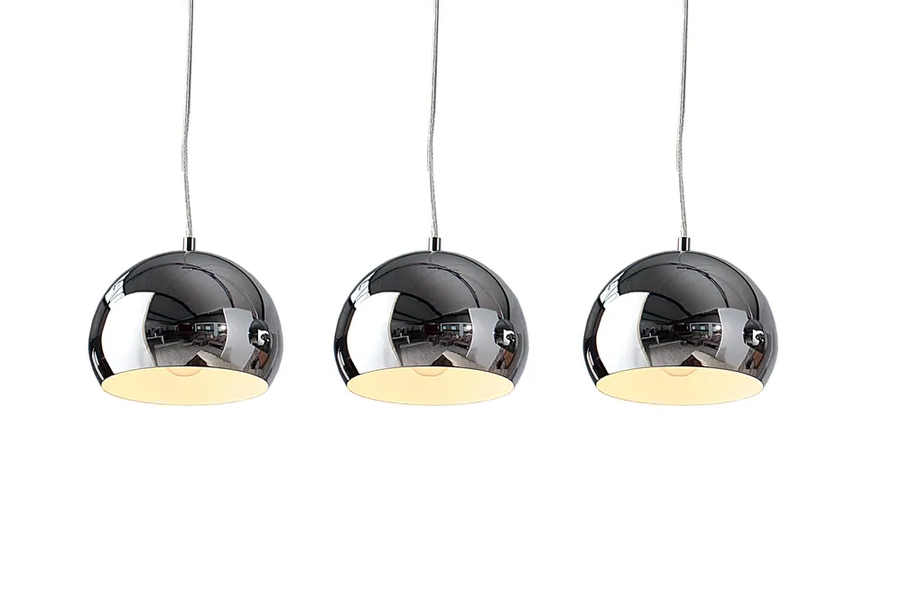 Darmowy zwrot Lampa wisząca Acoro 3 chromowana