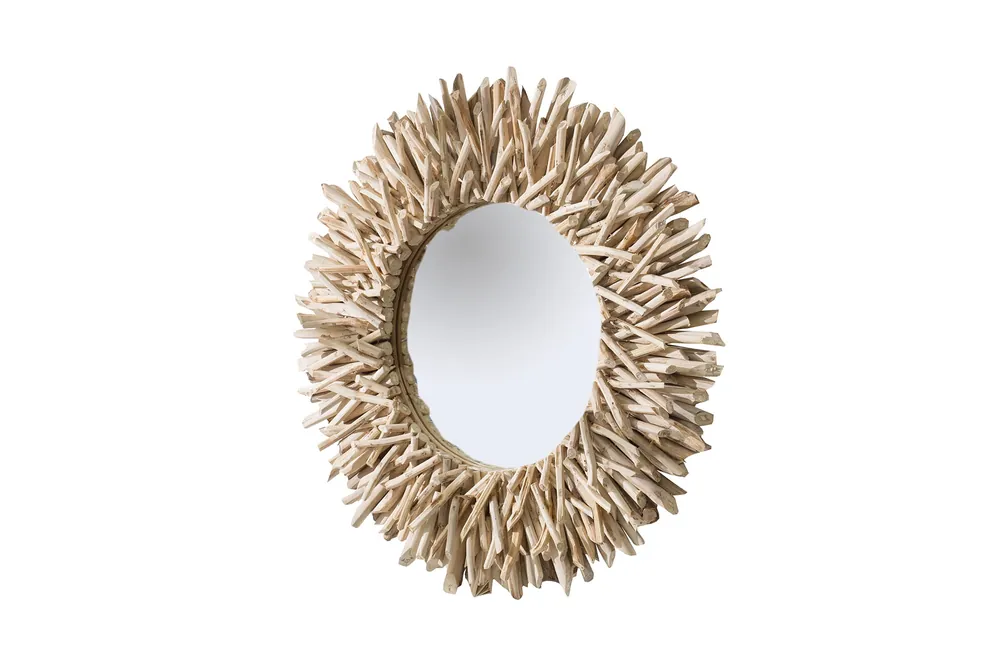 Lustro Riverside 80 cm naturalny Taniej