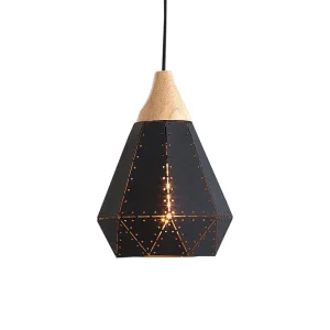 Lampa wisząca Northern I czarna 24h Popularny