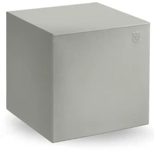 Pufa Cube 45x45 cm jasnoszara ARG - Lyxo Design Popularny