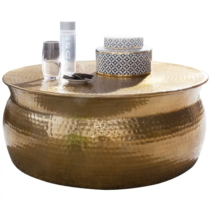 Stolik kawowy Karam Gold 75 cm - Wohnling Kup teraz