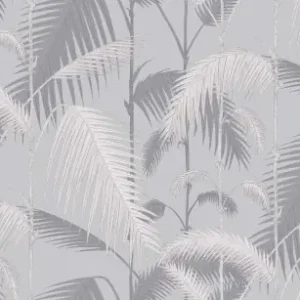 Oferta limitowana Tapeta Cole and Son Palm Jungle Grey/Silver