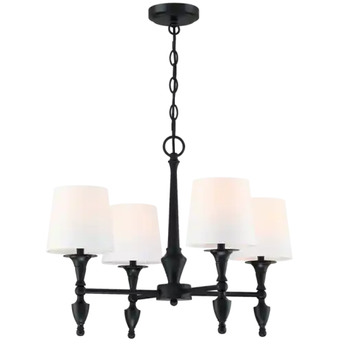 Stylowa Lampa Sufitowa, Wisząca Fresco Czarny Mat 61x46cm Zamów teraz