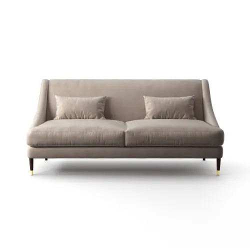2,5 Osobowa Kompaktowa Sofa Tuluza w Stylu Modern Classic 180x84x80cm - Opcje Wyboru TkaninyVelvet Ostatnia szansa