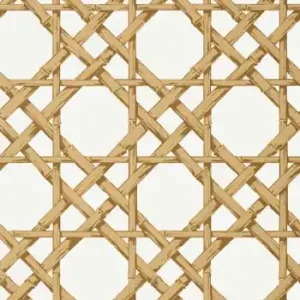 Tapeta Thibaut CYRUS CANE Złoto, Biel Kup online
