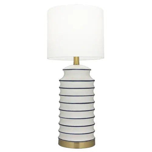 Wyprzedaż Designerska Lampa Stołowa w Stylu Costal Wys. 61cm