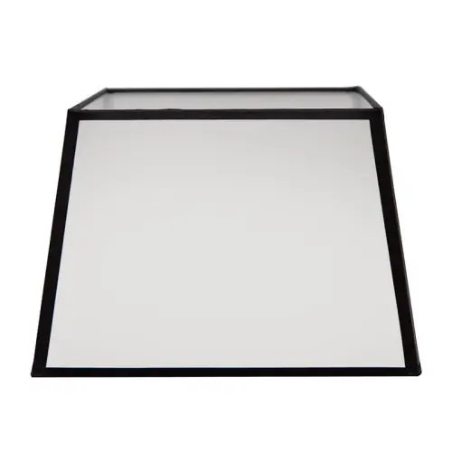 Abażur Chanel Biało-Czarny 25x20x17cm Ostatnia szansa