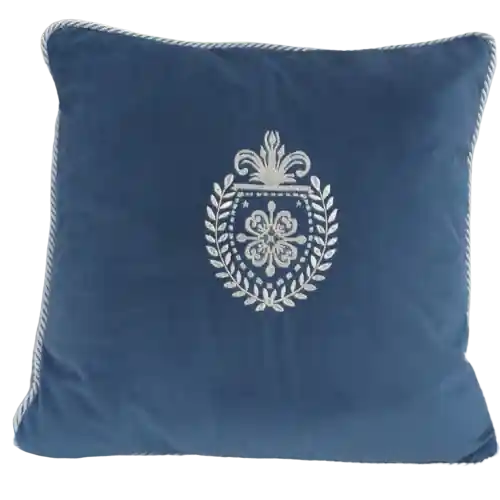 Kup teraz Poduszka Haftowana Dekoracyjna Velvet Folk - Różne Kolory Tkanin45x45 cm