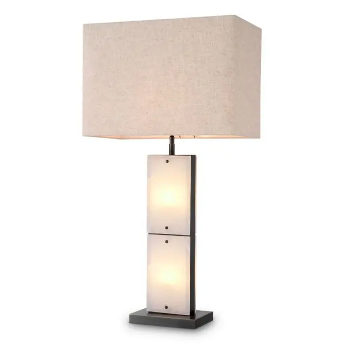 Lampa stołowa Ortiz alabaster Eichholtz Kup teraz