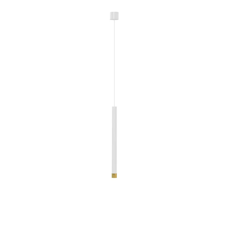Zniżka Lampa wisząca Q I Bianco / Gold 40 Open Design
