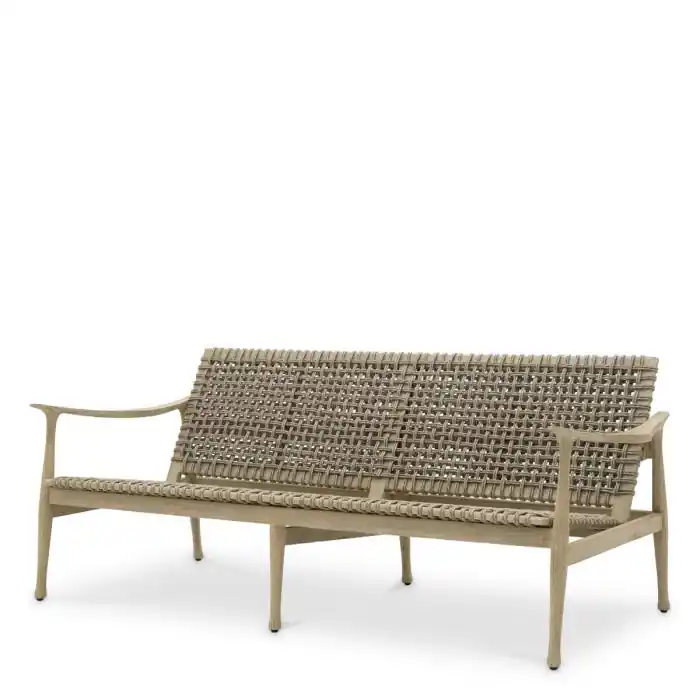 Sofa ogrodowa Manzo aged teak Eichholtz Obniżka ceny