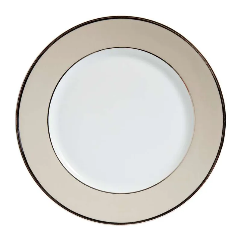 Popularny TALERZ DESEROWY GINGER - PERŁOWY - 20CM - COTE TABLE