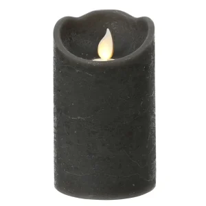 Do wyczerpania zapasów Świeca LED 12.5x7.5cm szara