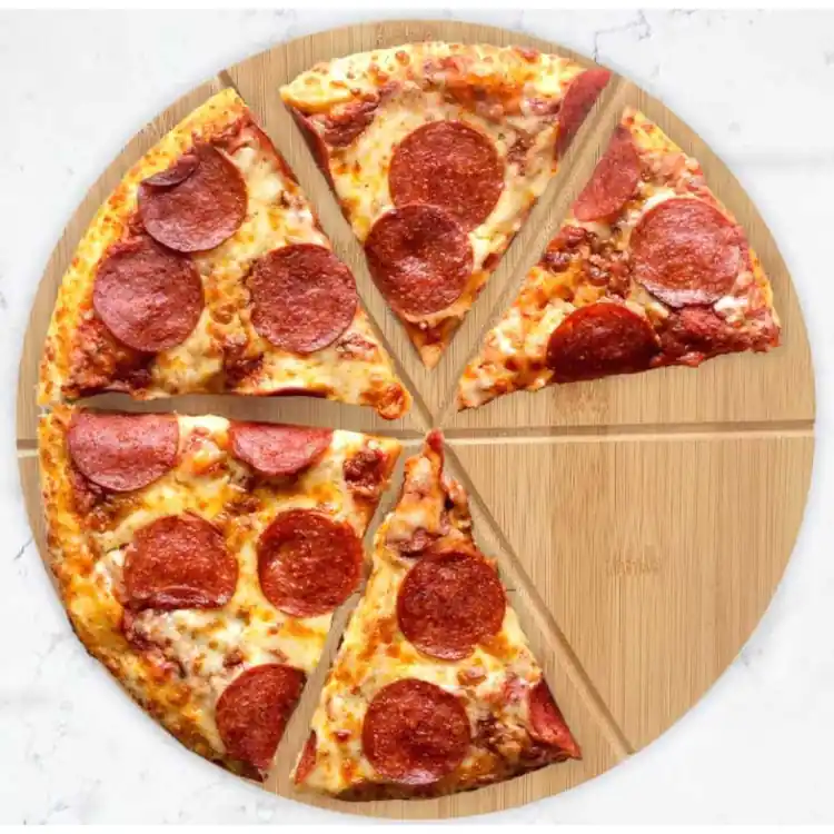 Deska bambusowa do pizzy Kinghoff KH 1565 drewniana mocna 35 cm Nie przegap