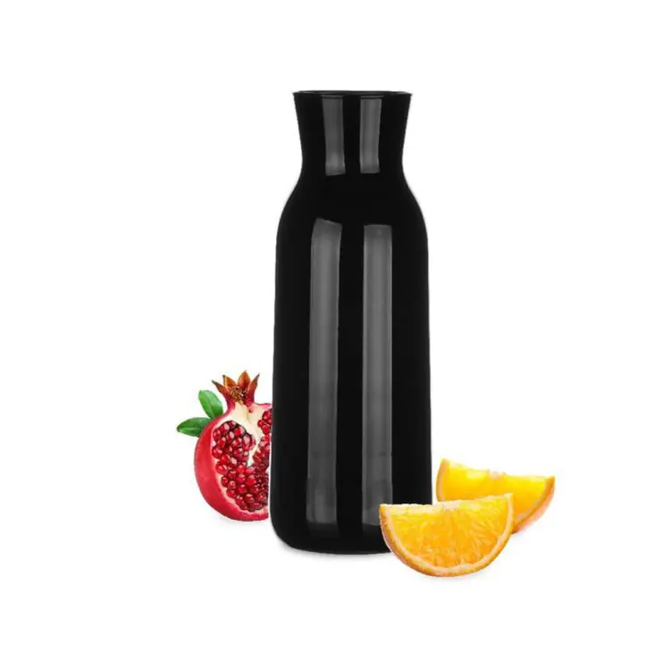 Hit cenowy Karafka szklana Glasmark 1000 ml do wody soków napojów czarna