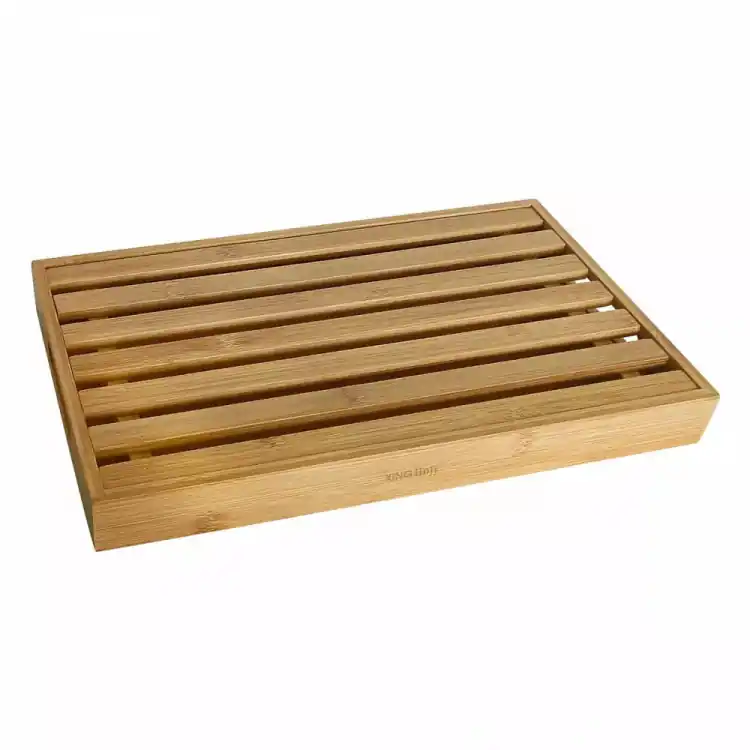Oferta czasowa Deska do krojenia KingHoff KH 1682 drewniana kuchenna z tacą na okruchy