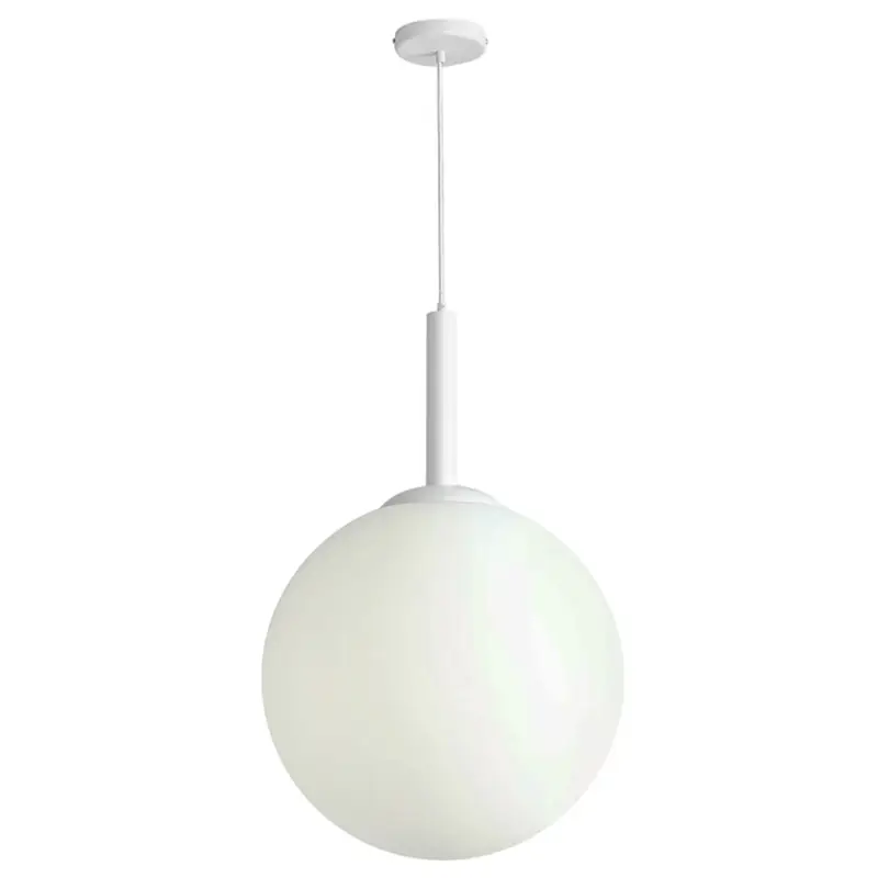 Cena promocyjna Lampa wisząca Mauric x3 średnica 50 cm biała