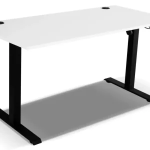 Biurko regulowane elektrycznie Stundly 138 cm Szare Kup online