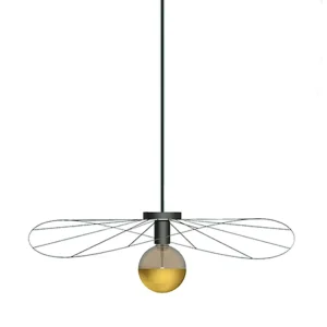 Darmowa dostawa Lampa wisząca Exectic 70 cm czarna
