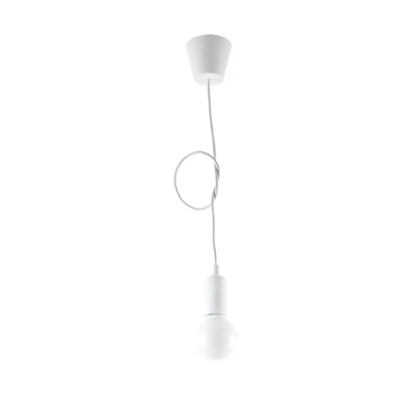 Lampa wisząca Drense biała Popularny