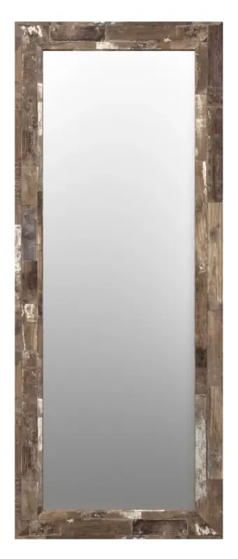 Hit cenowy Lustro ścienne Hausly 148x56 cm brązowe