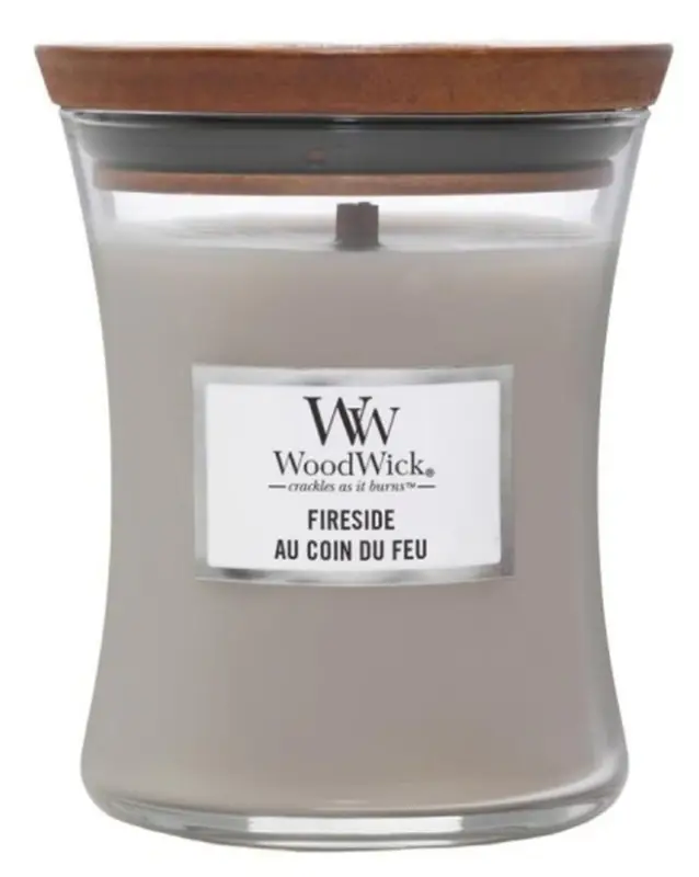 Świeca zapachowa Woodwick Fireside 275 g Zniżka