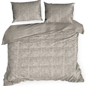 Bestseller Komplet pościeli Flano 220x200 cm beżowo-srebrna
