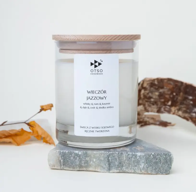 Szybka wysyłka Świeca sojowa zapachowa Wieczór jazzowy 250 ml