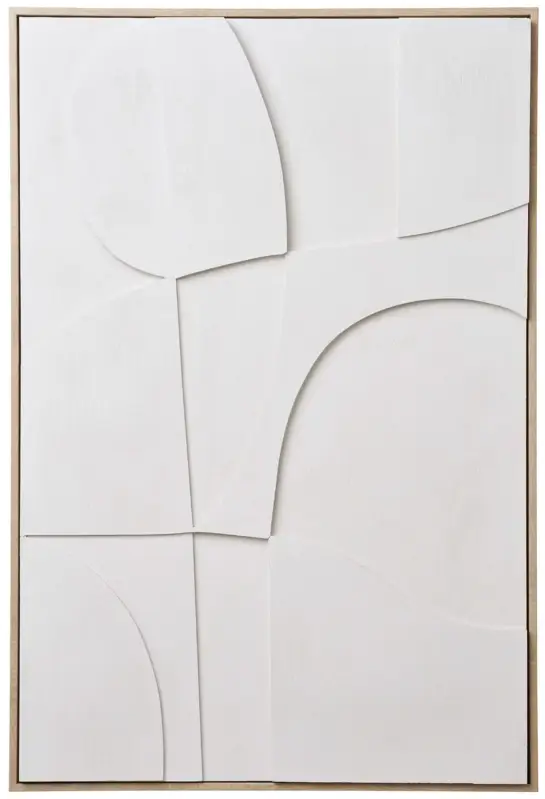 Obraz Chatory 60x90 cm II biały Hit sprzedaży